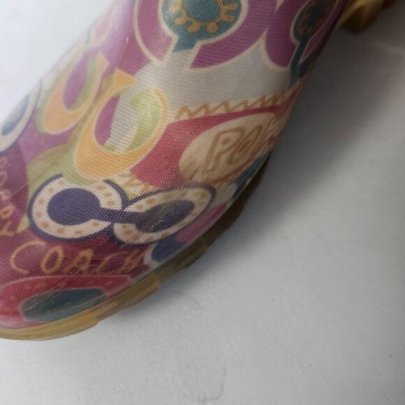COACH | Poppy Rain Boots - Picture 9 of 9